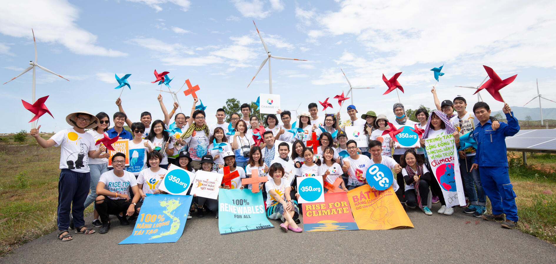 Trainer and organizer at Vietnam Climate Leadership Camp 2018