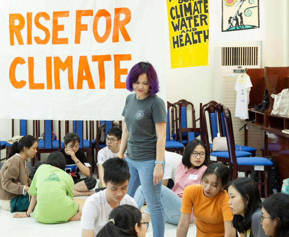 Trainer at Vietnam Climate Leadership Initiative 2019